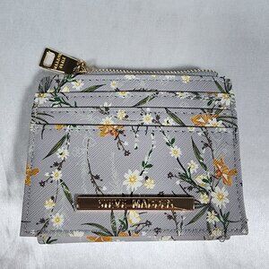 Steve Madden Bhayden Wallet/Coin Purse in Grey Floral